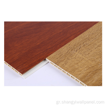Εσωτερική διακόσμηση ξύλινο πλαστικό σύνθετο pvcwall board